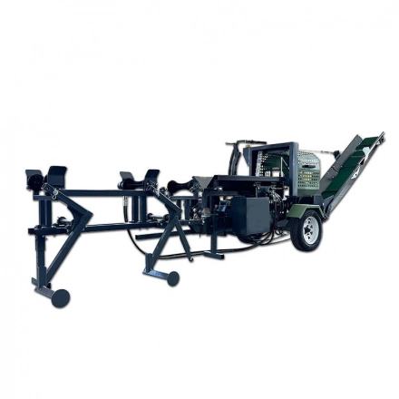 30 Ton Firewood processor timber log splitter wood log cutter and splitter firewood processor for sale