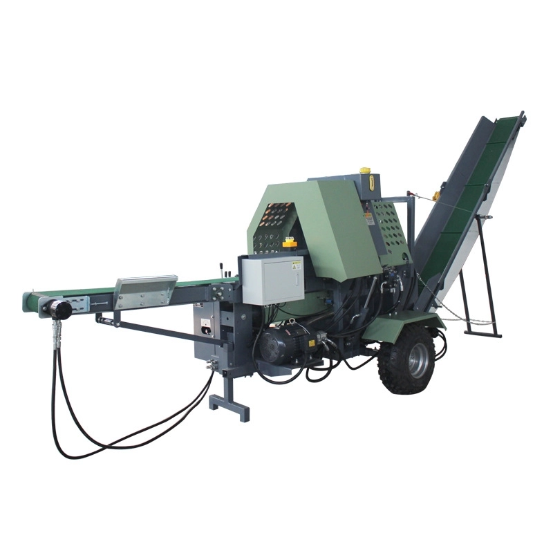 30 Ton Firewood processor timber log splitter wood log cutter and splitter firewood processor for sale (6) 30 Ton Firewood processor timber log splitter wood log cutter and splitter firewood processor for sale (6)