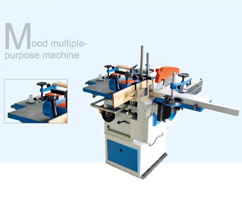 5 Functions Woodworking wood combined universal table saw mortiser planer moulder tenoner shaper driller machine (4)
