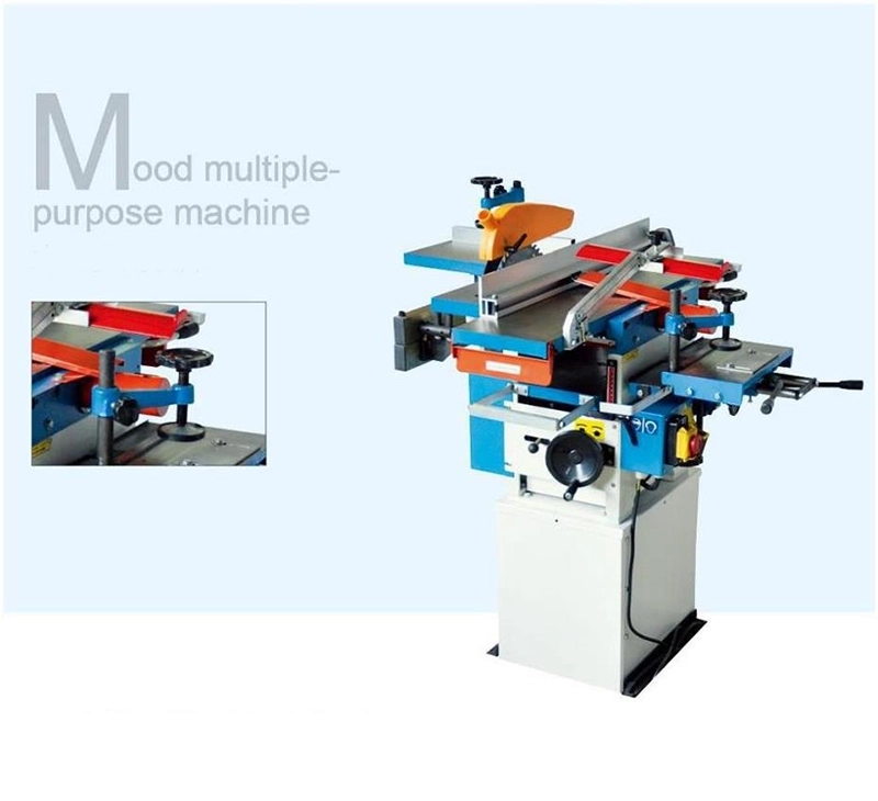 5 Functions Woodworking wood combined universal table saw mortiser planer moulder tenoner shaper driller machine (5)