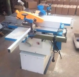 5 Functions Woodworking wood combined universal table saw mortiser planer moulder tenoner shaper driller machine (6)