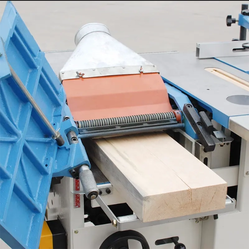 5 Functions Woodworking wood combined universal table saw mortiser planer moulder tenoner shaper driller machine (8)
