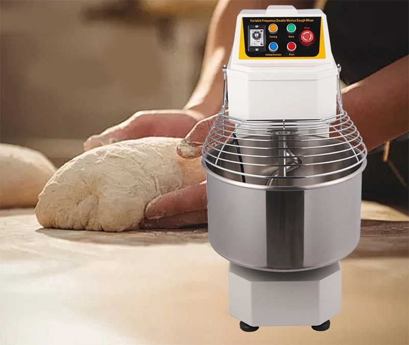 50L/60L 20kg/25kg Adjustable Speed Dough Mixer Commercial Kneading Machine (6)