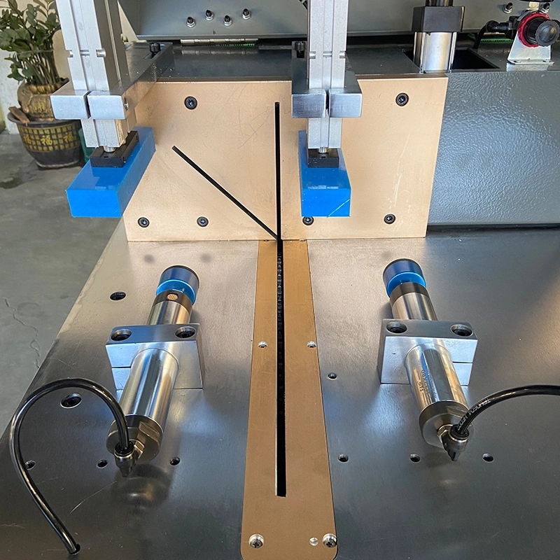 550mm Swing Arm Single Head 45 90 degree Aluminum Profile Cutting Saw (4)