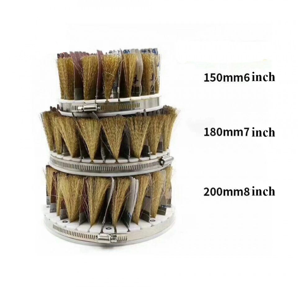 7 Inch Pneumatic Brush Polishing Sanders Portable Special-Shaped Cabinet Door Brush Sanding Machine (2)
