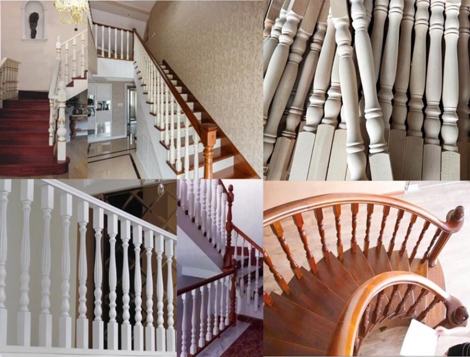 Auto feeding CNC wood turning lathe (5) Auto feeding CNC wood turning lathe (5)