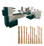 Auto feeding CNC wood turning lathe (7)