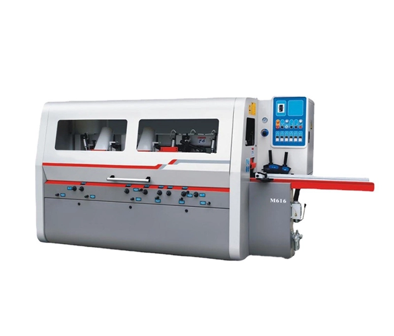 Automatic feeding four side 5 6 7 8 spindle 4 head solid wood shaper moulder planer for furniture panel strip (4)