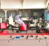 Automatic feeding four side 5 6 7 8 spindle 4 head solid wood shaper moulder planer for furniture panel strip (6) Automatic feeding four side 5 6 7 8 spindle 4 head solid wood shaper moulder planer for furniture panel strip (6)