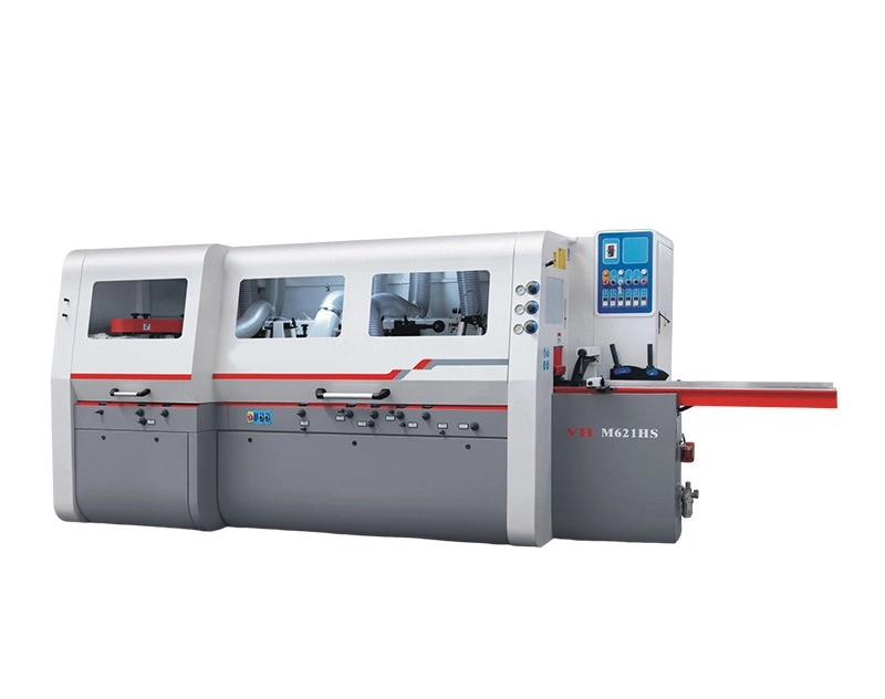 Automatic feeding four side 5 6 7 8 spindle 4 head solid wood shaper moulder planer for furniture panel strip (7)
