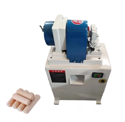 Best Selling Wood Tenon Machine / Round Wooden Dowel miling Machine Dowel Cross Cut & Chamfering milling machine
