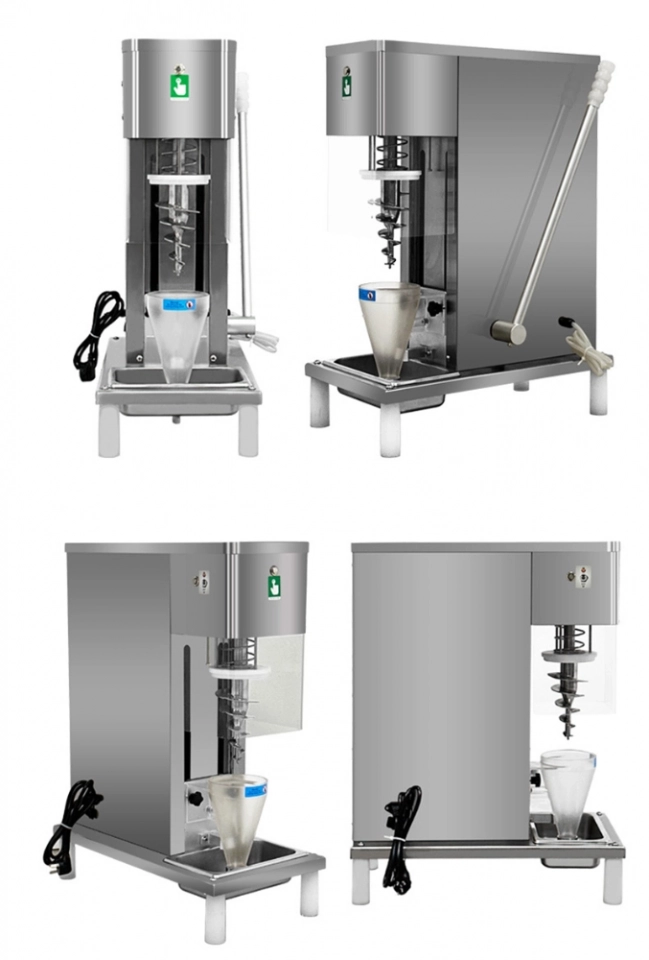 Commercial Fresh Fruit Ice Cream Machine Yoghurt Powder Mix Machine Fruit Juicer Machine (2)