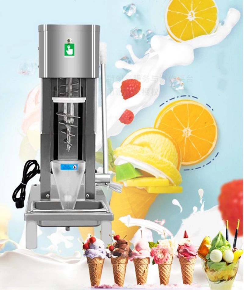 Commercial Fresh Fruit Ice Cream Machine Yoghurt Powder Mix Machine Fruit Juicer Machine (3)