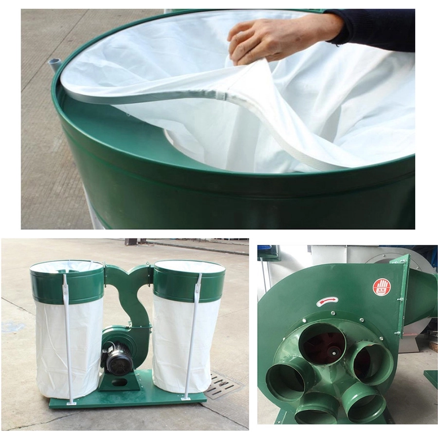 Double bag Wood Bag Dust Collector Manufacturers Dust Cleaning Machine Wood Saw Dust Collector (4)