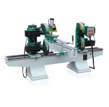 Double End Tenoner and mortiser Double-end cutting milling trimming saw machine (4)