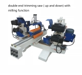 Double End Tenoner and mortiser Double-end cutting milling trimming saw machine (7)