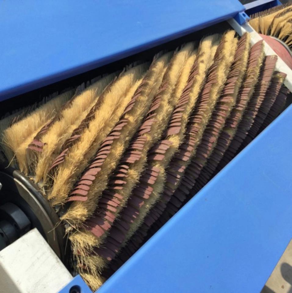 DTW-120A wood polishing machine door board wood brush sanding machine (3)