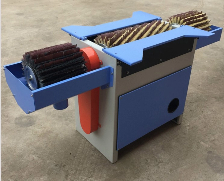 DTW-120A wood polishing machine door board wood brush sanding machine (5)