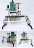 FC16S Handle easy operate Wooden door lock mortise machine (4)