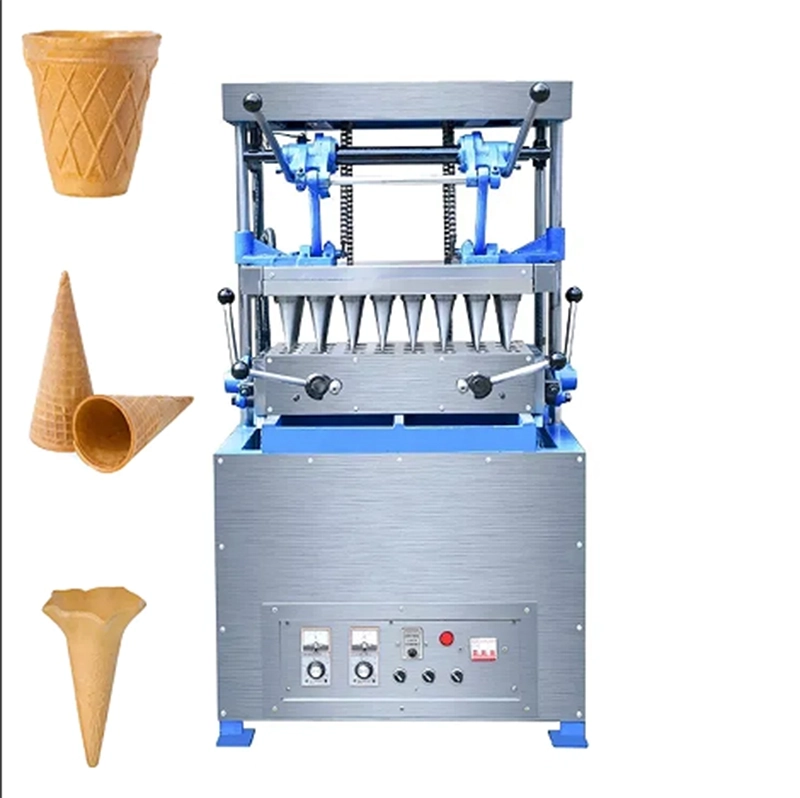 High Quality Fast Electric Waffle Cone Baker Ice Cream Cone Machine ice cream wafer cone baking
