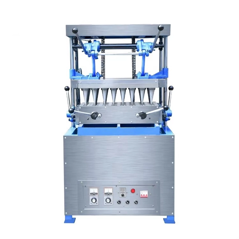 High Quality Fast Electric Waffle Cone Baker Ice Cream Cone Machine ice cream wafer cone baking (5)