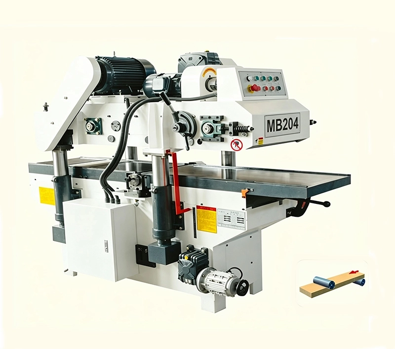 High Speed Heavy-Duty Double-Sided Woodworking Planer | Model MB203 / MB204 / MB206 (4)