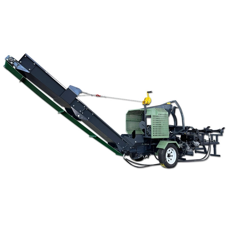 Horizontal Wood Log Splitter Gasoline Hydraulic Wood Splitter 20T Firewood Processor Log Cutter hydraulic wood splitter (2)
