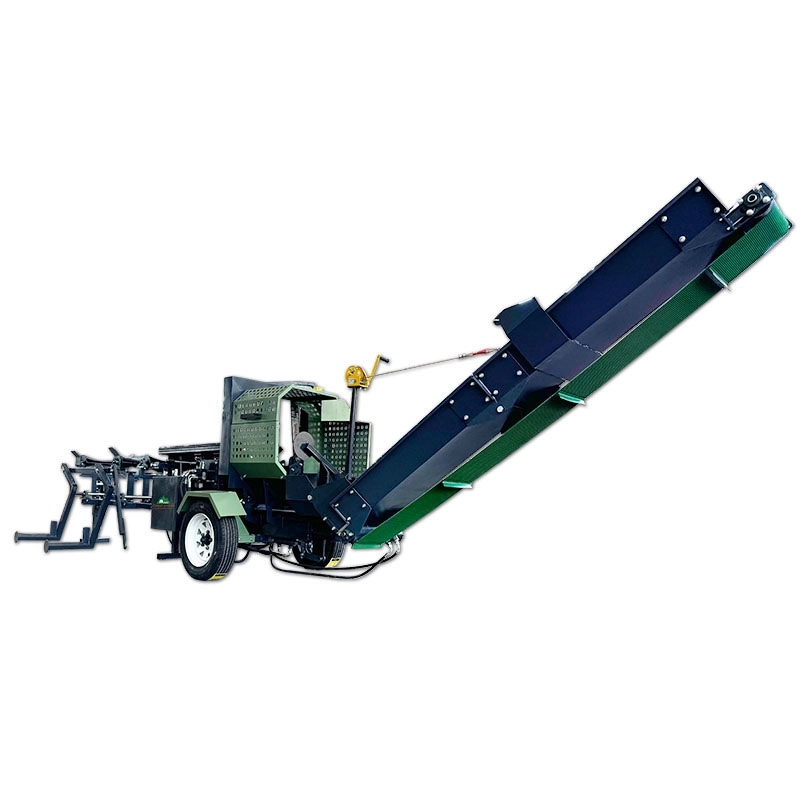 Horizontal Wood Log Splitter Gasoline Hydraulic Wood Splitter 20T Firewood Processor Log Cutter hydraulic wood splitter (8)