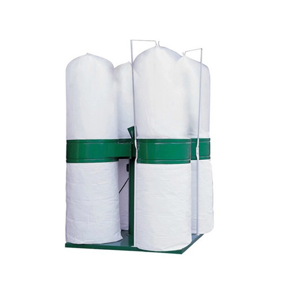 Hot Selling 5.5kw 7.5 kw Four Cloth Bags Dust Collector for Woodworking Machines (2)