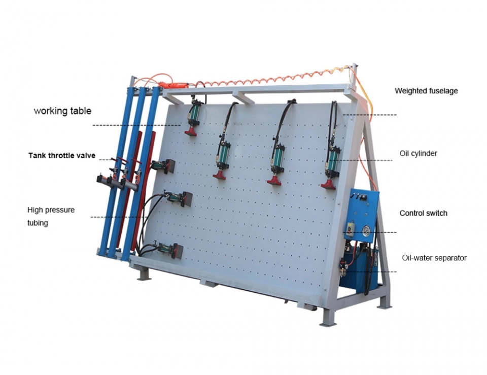 Hydraulic Door Press Woodworking frame assembly machine (3) Hydraulic Door Press Woodworking frame assembly machine (3)