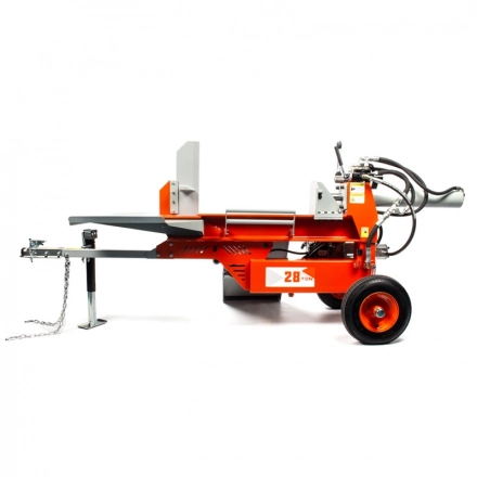 28Ton Hydraulic Gasoline Engine Wood Log Splitter Cutting Machine Powerful Log Splitter Wood Cutting Splitting Machine