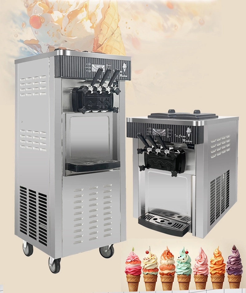 Icecream Machine Ice Cream Making Maker Automatic Commercial Soft Serve Ice Cream Machine For Business Icecream Machine Ice Cream Making Maker Automatic Commercial Soft Serve Ice Cream Machine For Business