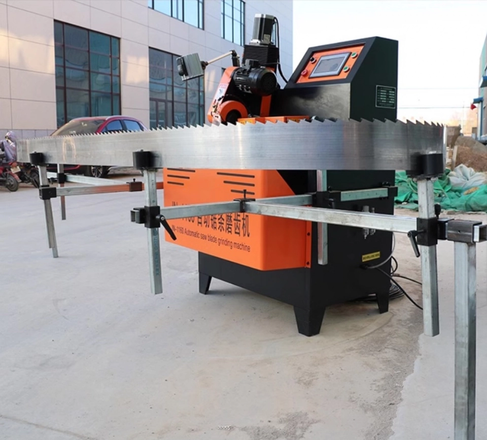 JN-1160 Automatic Wide Band Saw Blade Sharpening Machine Equal Teeth Fully Automatic CNC Tooth Repairing Machine (4)