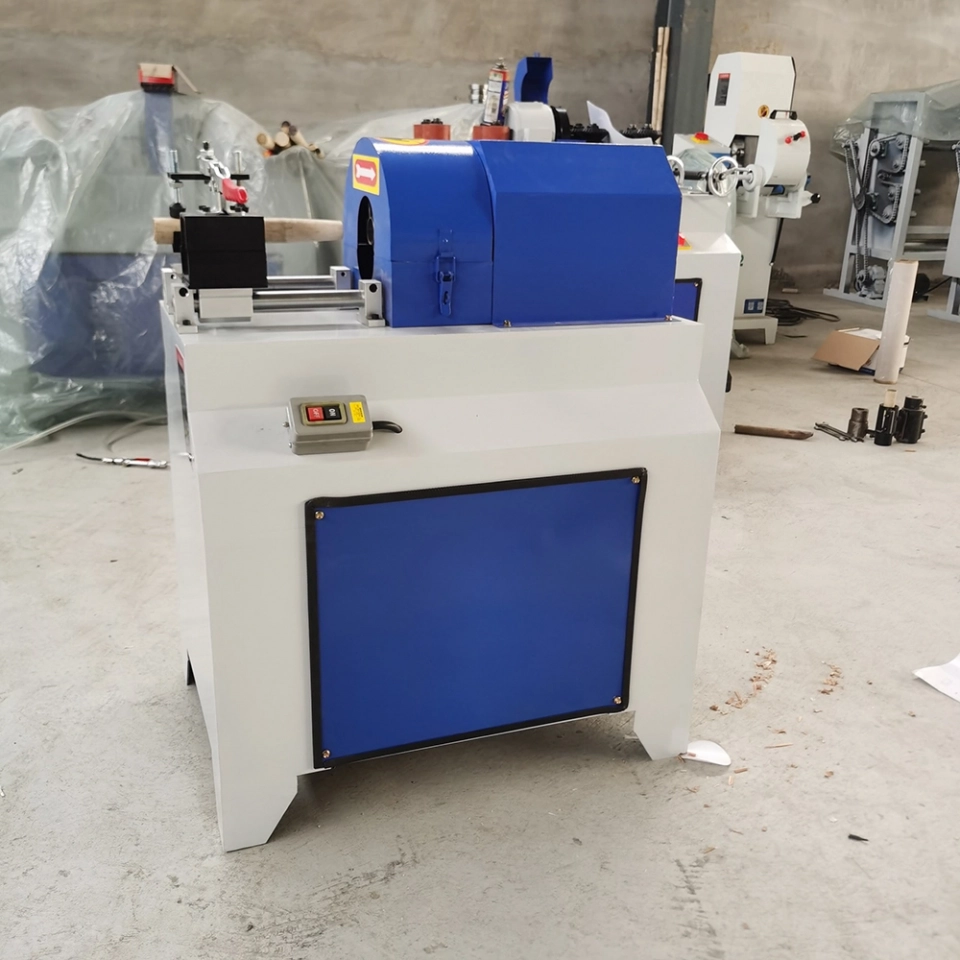 MC9340 Wood Broom Handle Machine Round Rod Head Machine Mop Rod Making Machine (5) MC9340 Wood Broom Handle Machine Round Rod Head Machine Mop Rod Making Machine (5)