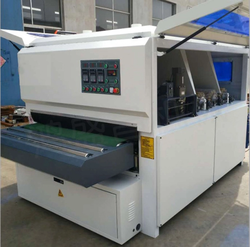 MDF Cabinet Wood Woodworking Plywood Automatic Sanding Polish Machine Wood Brush Sanding Machine Machinery (7)