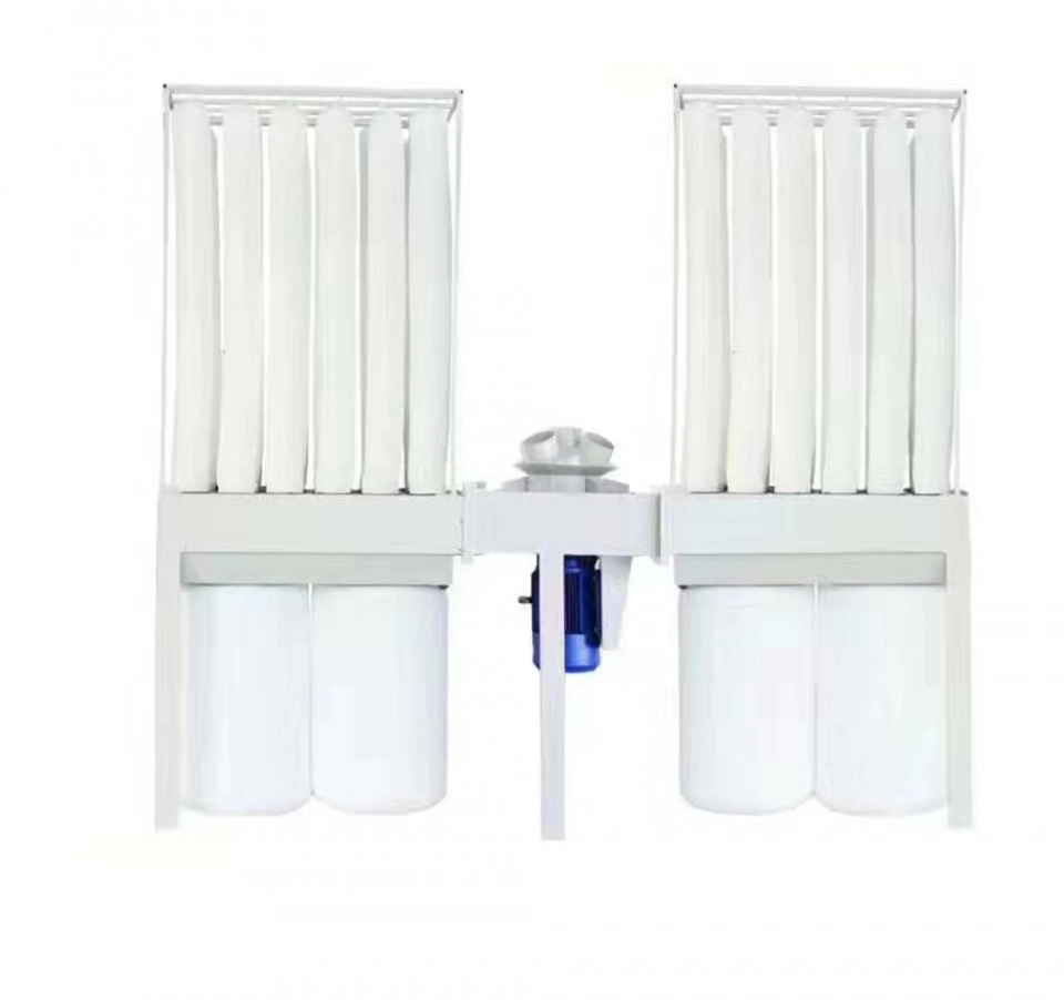 MF9011 11kw Multi Cyclone Dust Collector Wood Carving Dust Collector (3)