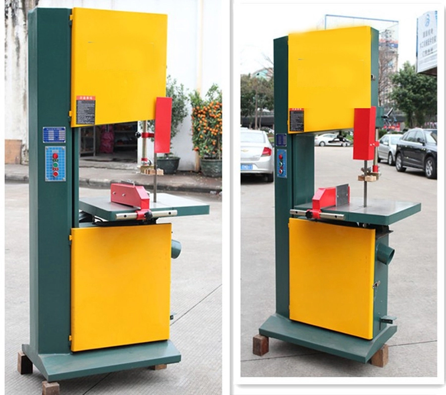 MJG396U woodworking vertical band saw machine for wood cutting Cabinetwork Scroll Band Sawmill (2)