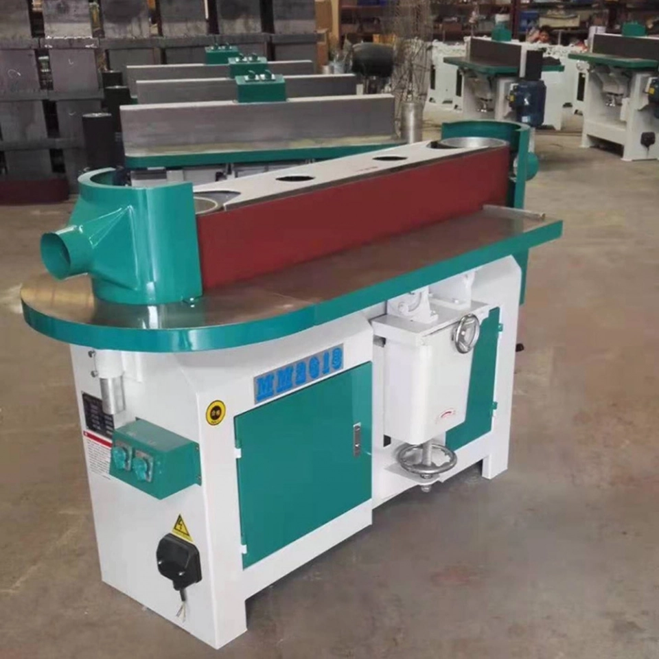 MM2018/ MM2028 Heavy duty woodworking belt oscillating polishing sanding machine oscillating edge polish sander for wood (3)