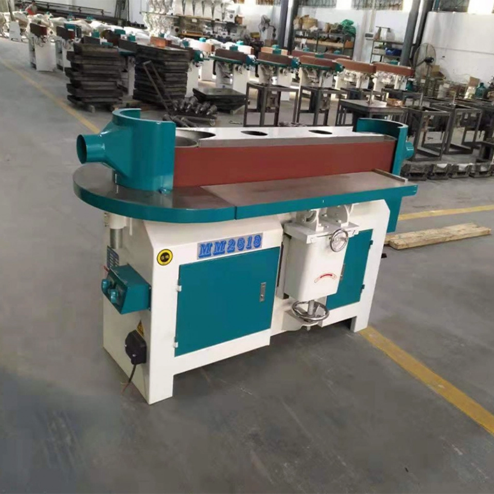 MM2018/ MM2028 Heavy duty woodworking belt oscillating polishing sanding machine oscillating edge polish sander for wood (4)