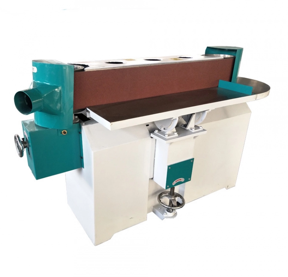 MM2018/ MM2028 Heavy duty woodworking belt oscillating polishing sanding machine oscillating edge polish sander for wood (5)