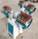 MM2115 horizontal double-head curved material polishing sponge wheel sanding polishing machine (2) MM2115 horizontal double-head curved material polishing sponge wheel sanding polishing machine (2)
