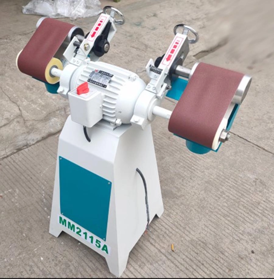 MM2115A Sponge Roller Sander Double Head Horizontal Sponge Sander Woodworking Machinery (2) MM2115A Sponge Roller Sander Double Head Horizontal Sponge Sander Woodworking Machinery (2)