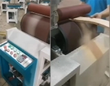 MM400 curved and straight sanding machine for sanding chair backrest, chair legs (5)