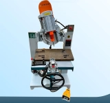 Multi-Angle Pneumatic Square Hole Mortising Machine | Automatic Slot Milling & Drilling for Furniture Joinery (2)