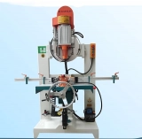 Multi-Angle Pneumatic Square Hole Mortising Machine | Automatic Slot Milling & Drilling for Furniture Joinery (4)