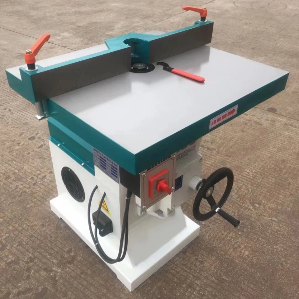 MX5115 Cabinet Door Small Vertical Router Milling Wood shaper Spindle Moulder Machine (3) MX5115 Cabinet Door Small Vertical Router Milling Wood shaper Spindle Moulder Machine (3)