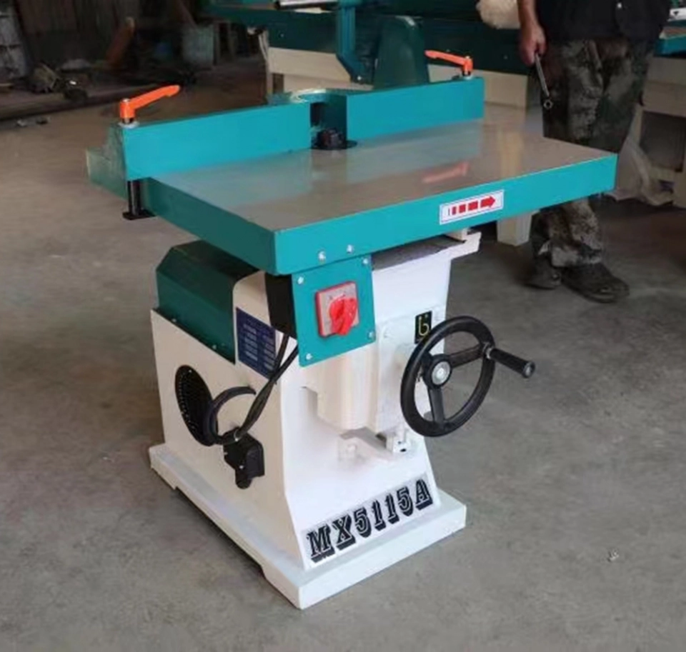 MX5115 Cabinet Door Small Vertical Router Milling Wood shaper Spindle Moulder Machine (4) MX5115 Cabinet Door Small Vertical Router Milling Wood shaper Spindle Moulder Machine (4)