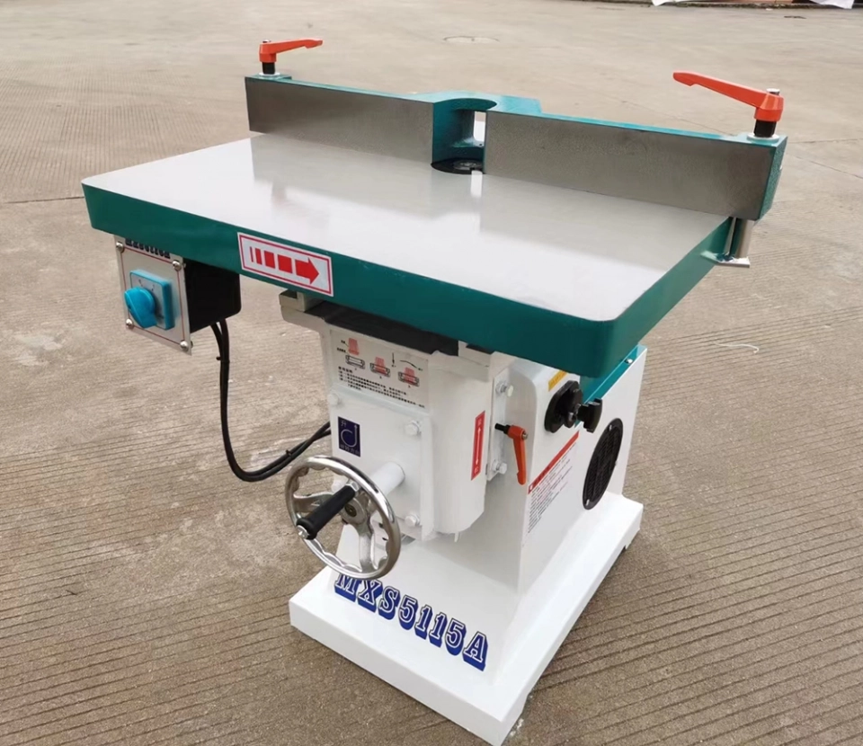 MX5115 Cabinet Door Small Vertical Router Milling Wood shaper Spindle Moulder Machine (5) MX5115 Cabinet Door Small Vertical Router Milling Wood shaper Spindle Moulder Machine (5)