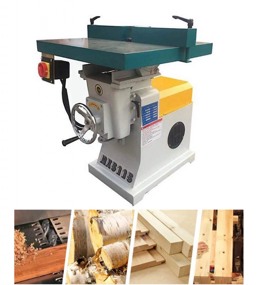 MX5115 Cabinet Door Small Vertical Router Milling Wood shaper Spindle Moulder Machine (6) MX5115 Cabinet Door Small Vertical Router Milling Wood shaper Spindle Moulder Machine (6)