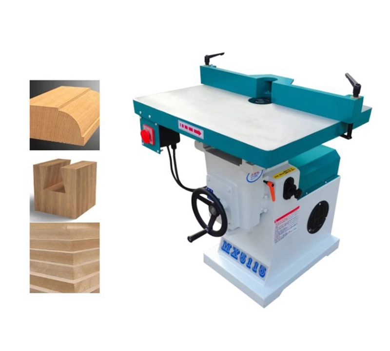MX5115A Vertical Single-Spindle Woodworking Wood Milling Machine Template Spindle Moulder Under-table Router (6) MX5115A Vertical Single-Spindle Woodworking Wood Milling Machine Template Spindle Moulder Under-table Router (6)